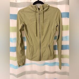 Lululemon Hooded Define Jacket Nulu Size: 4 Olive Green 0121 (N106)